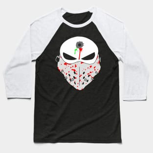 Salami Corvus Mask Baseball T-Shirt